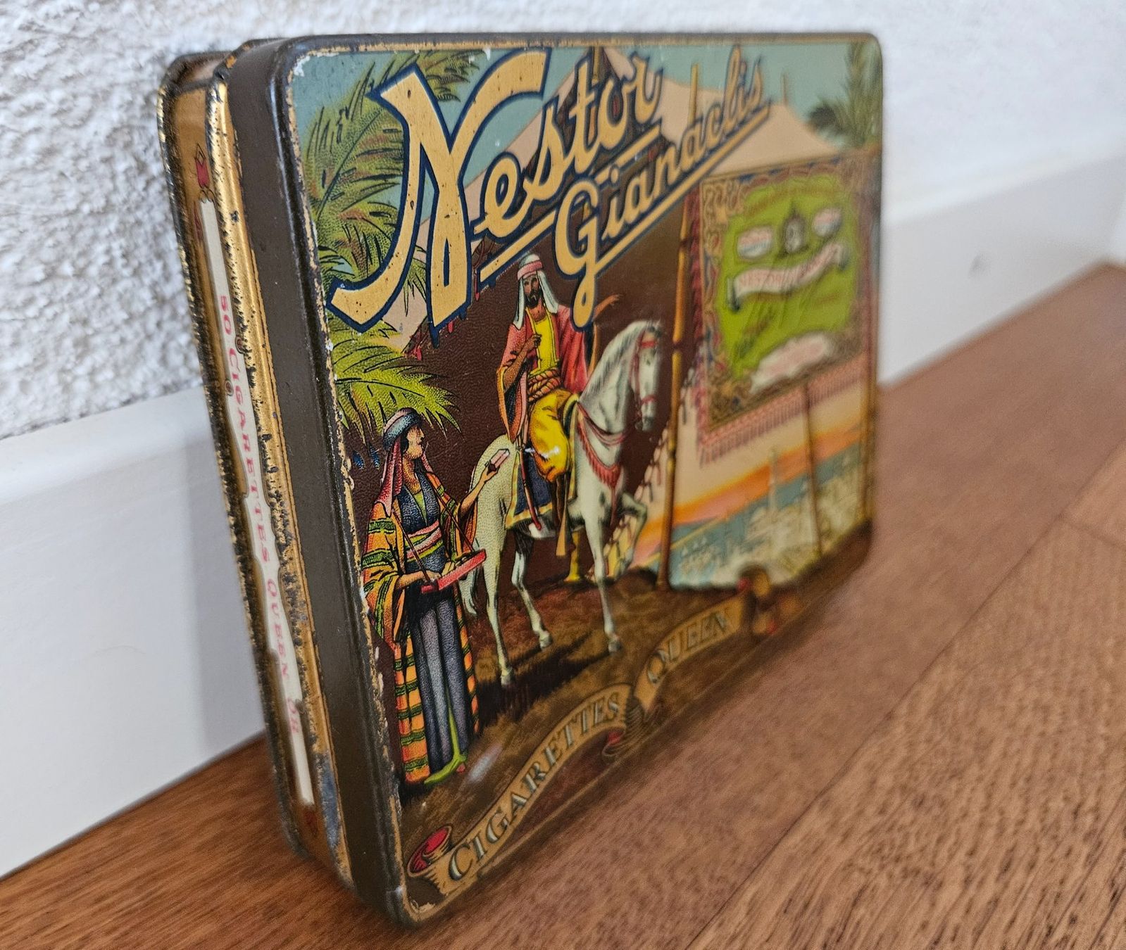 Altri Prodotti per fumatori: Tabakdose Nestor Zigarettendose Vintage Orient Blechdose Box – Usato da Birmensdorf ZH venduto da Wendepunkt... 1