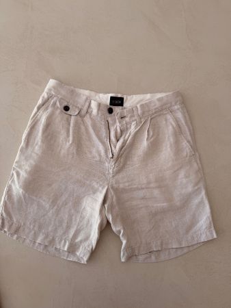 J Crew Leinen Shorts