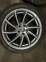 Alfa Giulia Räder mit Winterreifen