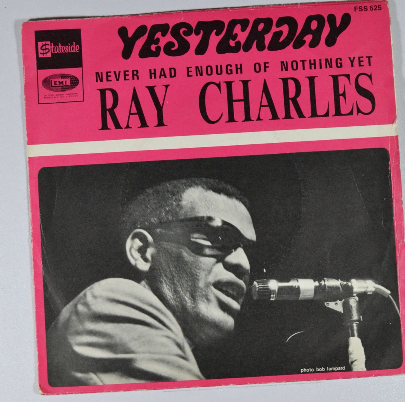 Dischi in vinile: Single: RAY CHARLES - Yesterday – Usato da Frenkendorf venduto da Yard-Sale-2000