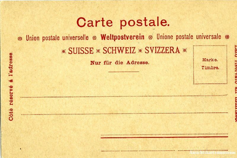 Cartoline postali: Postkutsche - aus den Bergen + c1900 – Usato da Emmenbrücke venduto da teestube 1