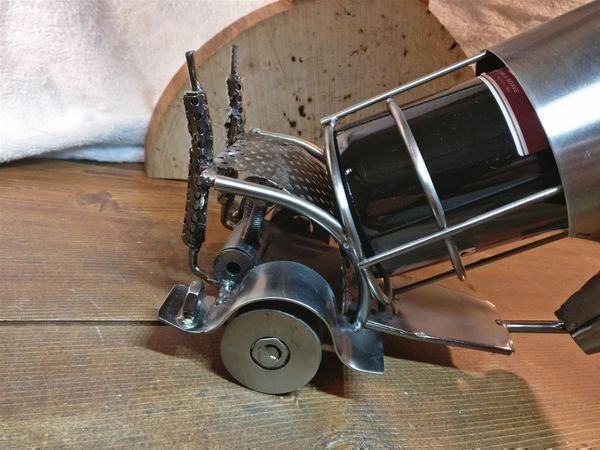 Portabottiglie: Motorrad Wein Flaschenhalter – Usato da Winterthur venduto da Miwok 3