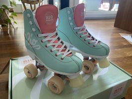 Rio Rio Roller Rollschuhe, Grösse 37 neuwertig, Pastell 🛼