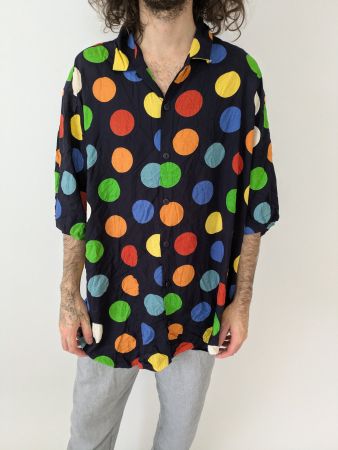 NEXT Hemd mit Punkten Grösse XXL Sommerlich & frisch ☀️