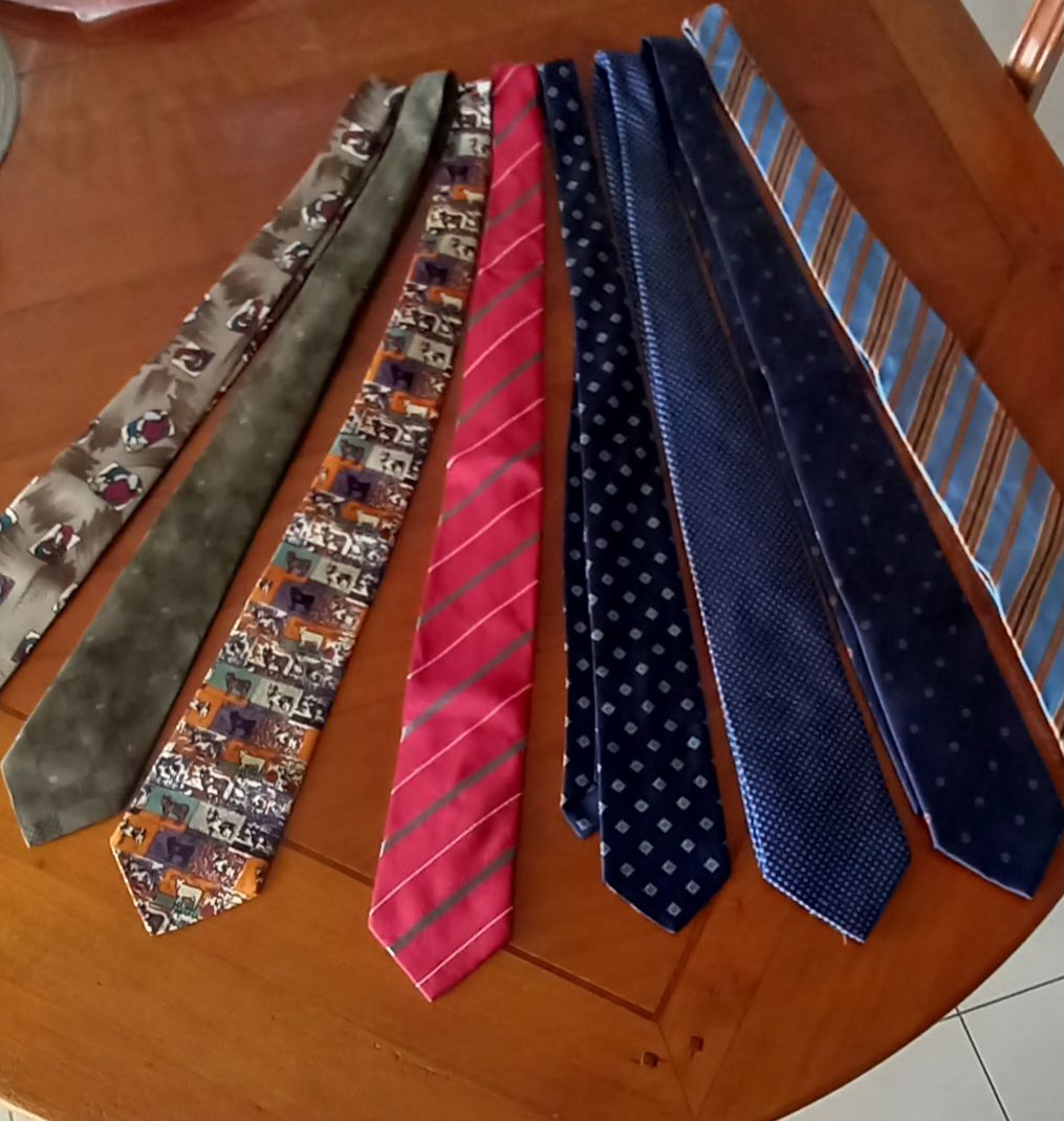 Krawatten: Lot de 8 Cravates – Gebraucht aus La Chaux-de-Fonds von Boutique333