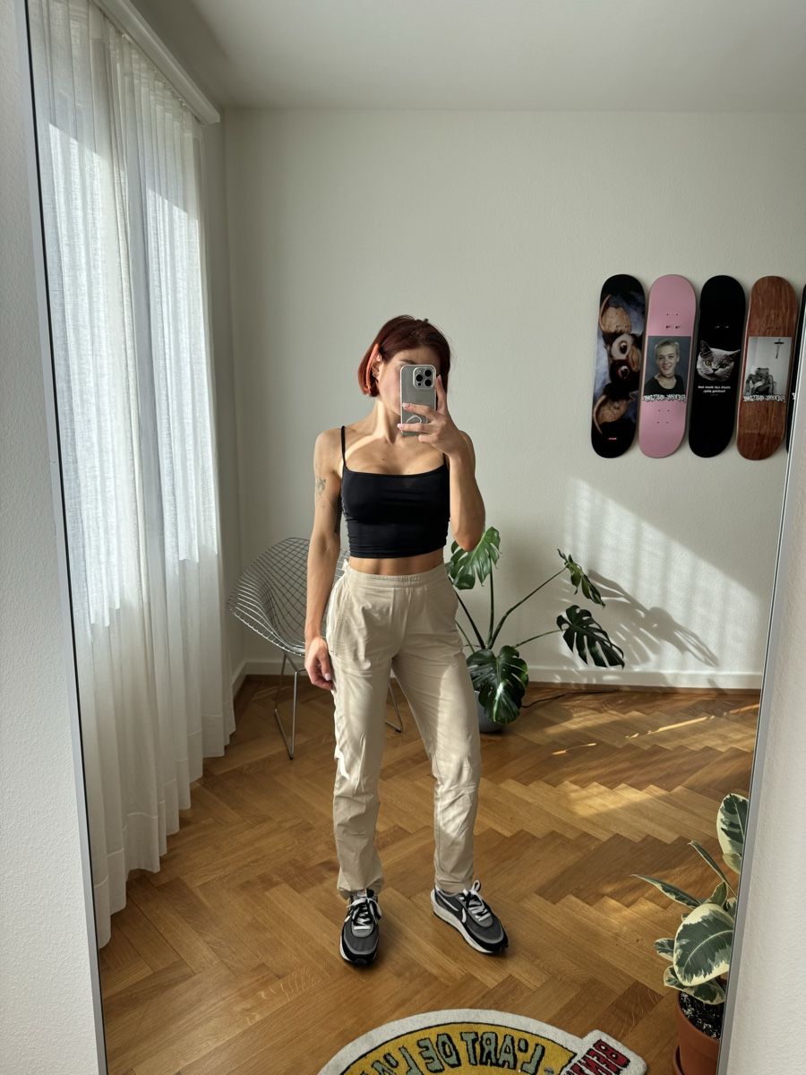Prada Pantaloni: Pantalon prada vintage beige taille S – Usato da Vevey venduto da dariodantonio 2