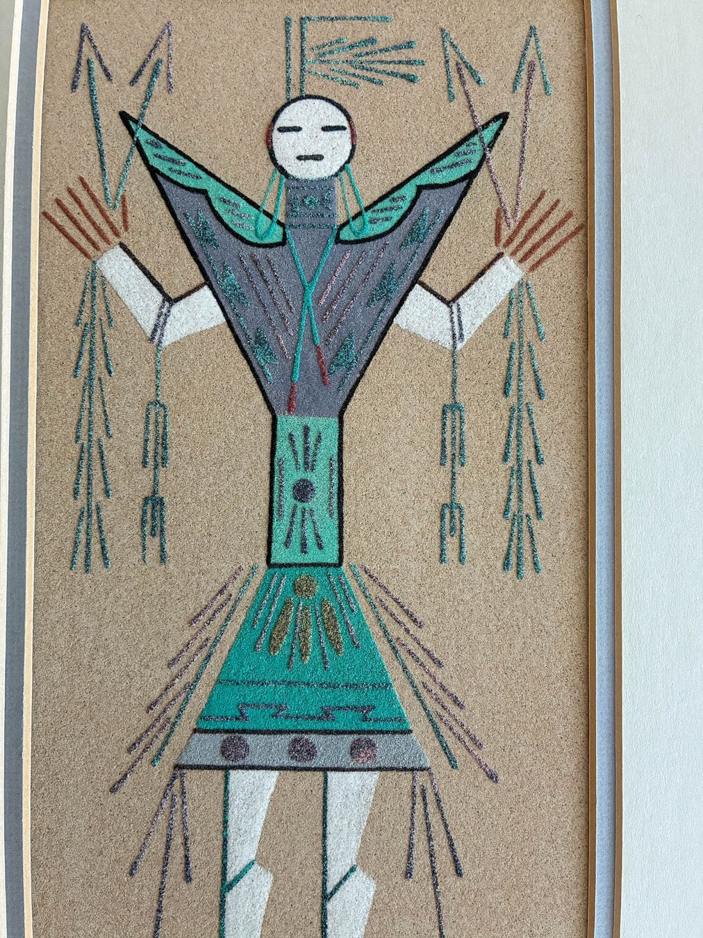 Foto & Immagini: Navajo-Indianer Sandbild – Usato da Bäretswil venduto da robsonantik 1