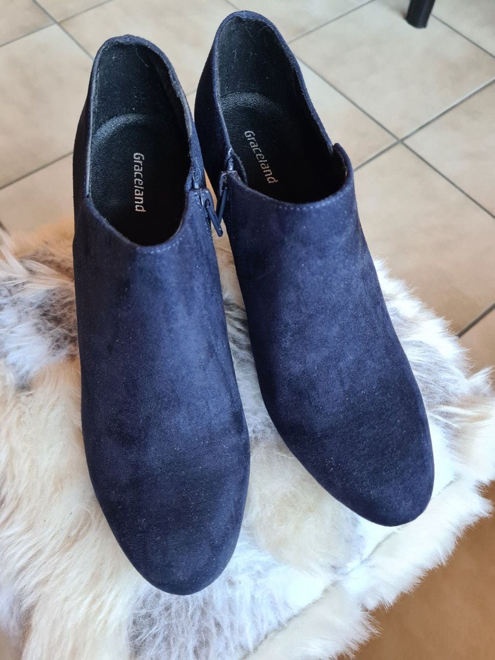 Graceland Damenschuhe: Bottines basses bleu marine, pointure 39 – Gebraucht aus le landeron von canette 3