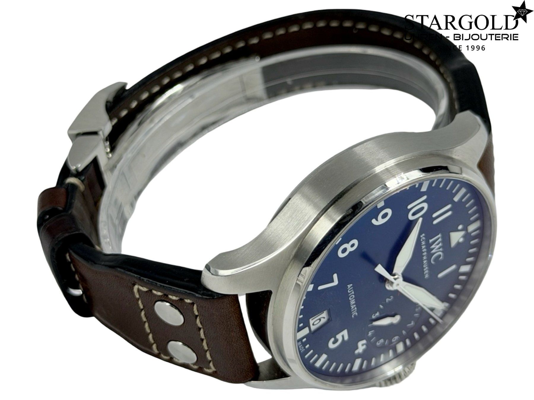 IWC Uhren: IWC Fliegeruhr Big Pilot - IW501002 – Gebraucht aus Zürich von Stargold-Uhren 6