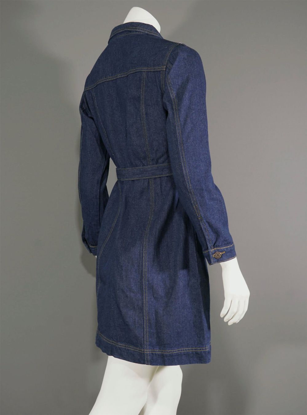 Zebra Vestiti: Blue Denim Jeanskleid oder Jeansmantel – Usato da Meggen venduto da 1Class2Hand 8
