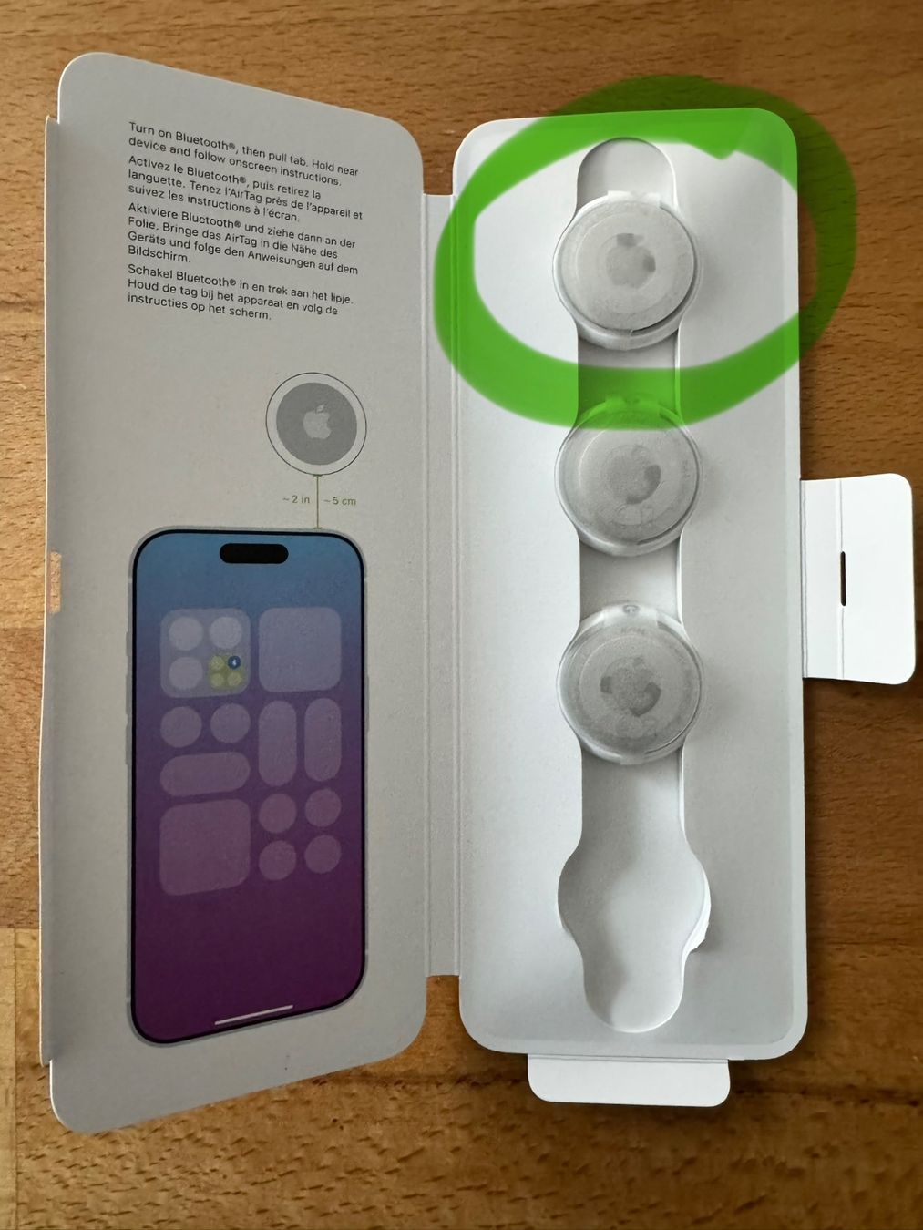 Portachiavi: 1 Apple AirTag 2 - NEU – Nuovo (secondo la descrizione) da Merenschwand venduto da BUYsatisfied 1