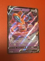 Pokemon Karte Deoxys V guter Zustand