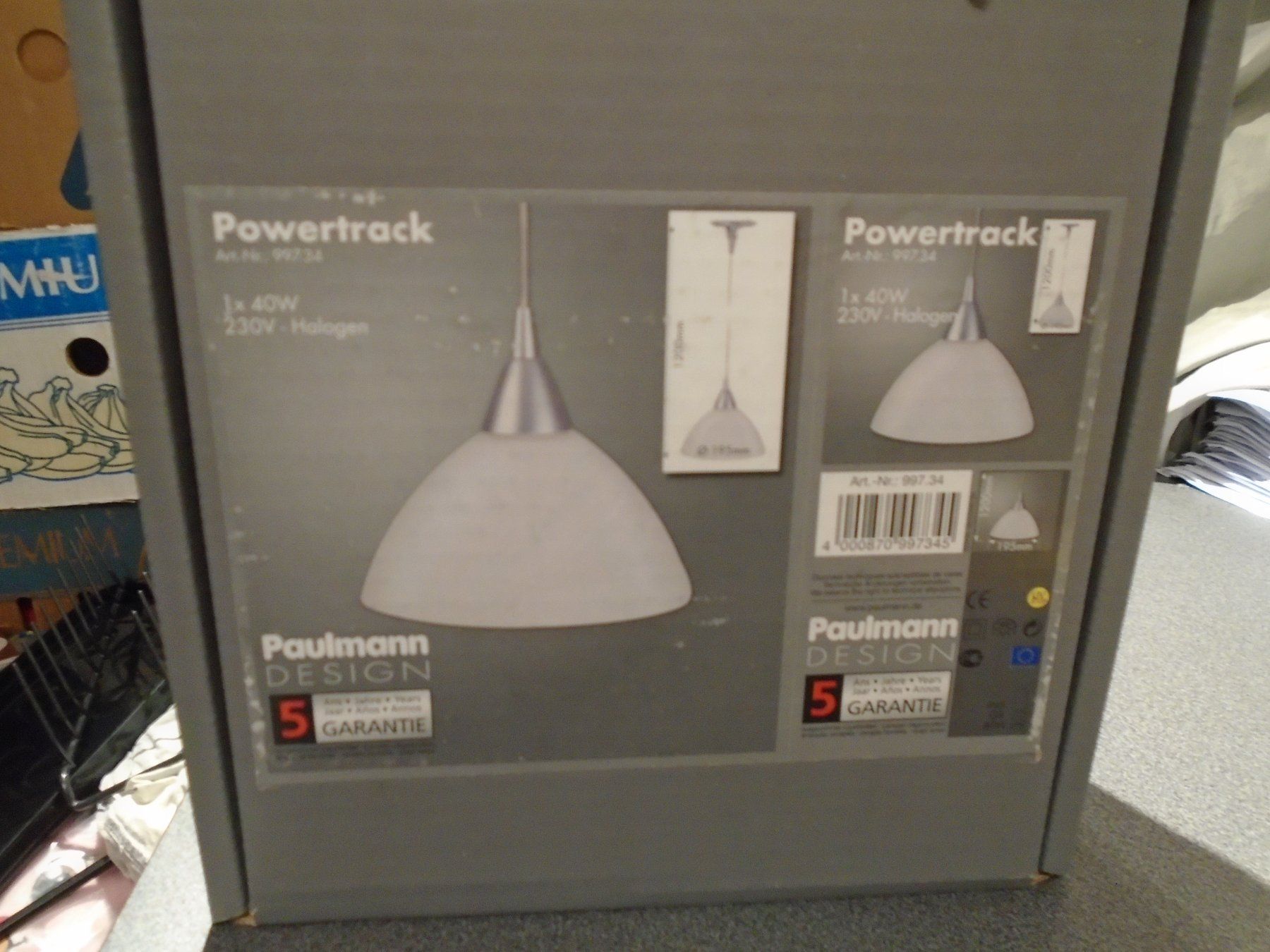 Lampadari & plafoniere: Leuchte Powertred, Paulmann Design, weiss – Nuovo e nell'imballaggio originale da Zürich venduto da abraxas1291