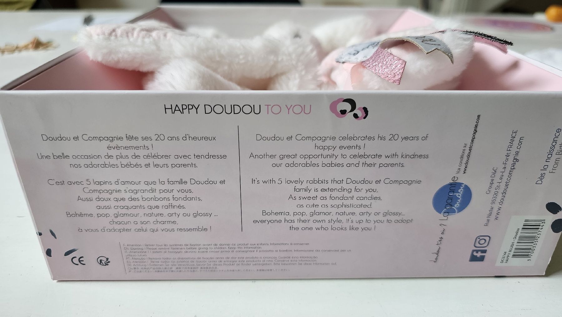 Giocattoli: Original DouDou Rabbit Comforter – Usato da Hünenberg venduto da mar_vqb7 1