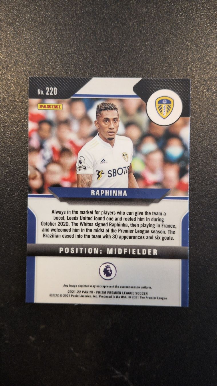 Panini Carte collezionabili: Raphinha Leeds Panini Prizm 2021 – Nuovo (secondo la descrizione) da Riddes venduto da marioCro16 1