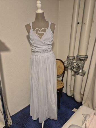 H&M Kleid Set hellblau Oberteil M Rock Grösse 42 neu
