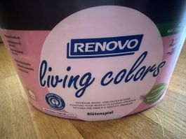 ROSA Wandfarbe: RENOVO living colors Blumenspiel