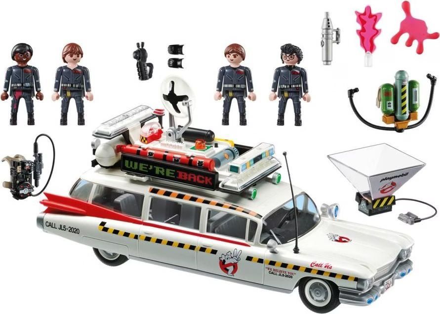 Playmobil Giocattoli: Playmobil Ghostbusters Ecto-1A und Marshmallow Man – Nuovo (secondo la descrizione) da Wetzikon ZH venduto da BackToRetro 7