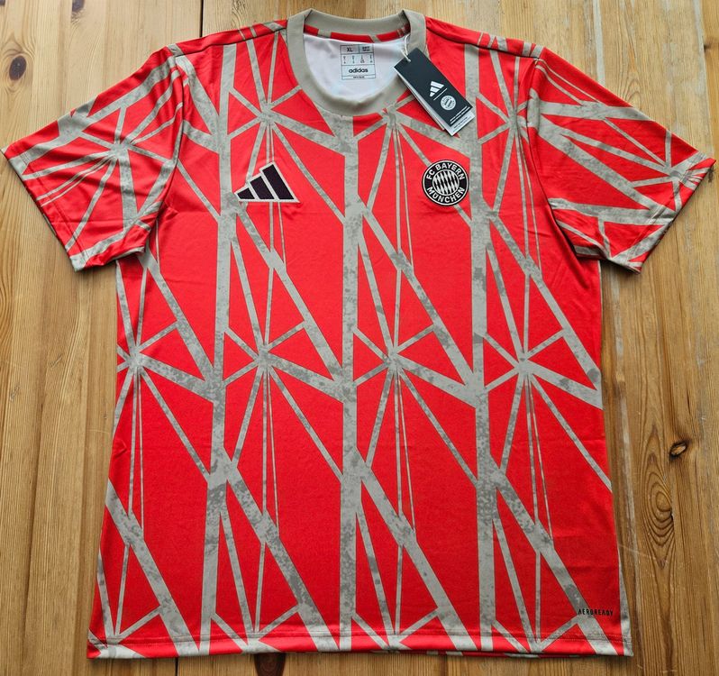 Adidas Fc Bayern Trikot Neuer FC Bayern München Einlaufshirt NEU