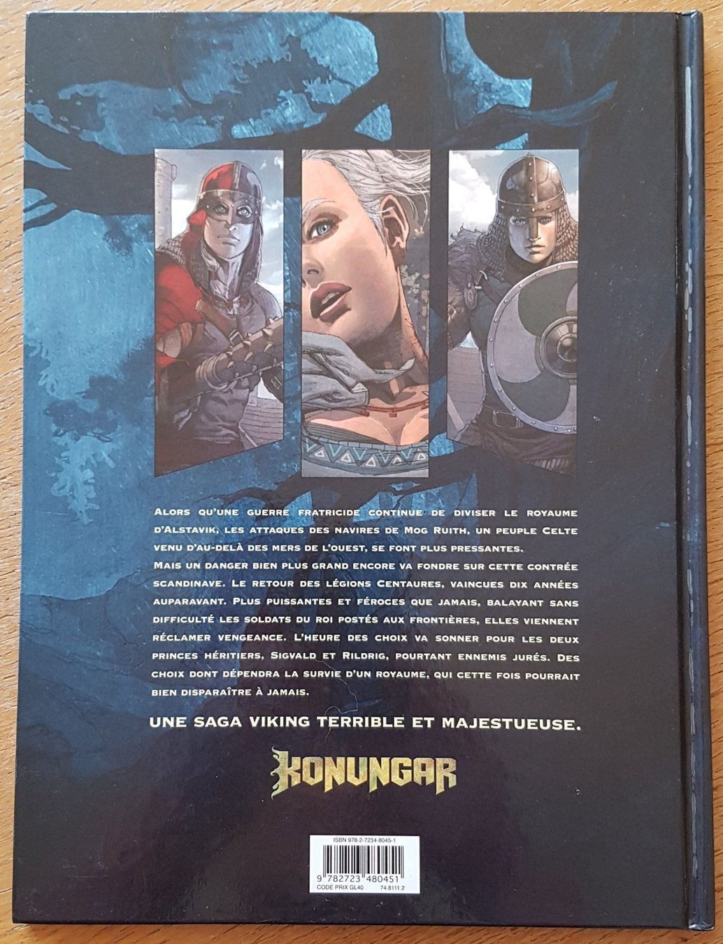 Fumetti: Konungar  N 1  E.O.  (T.B.E.)  Invasions – Usato da Prévonloup venduto da bitume1975 2