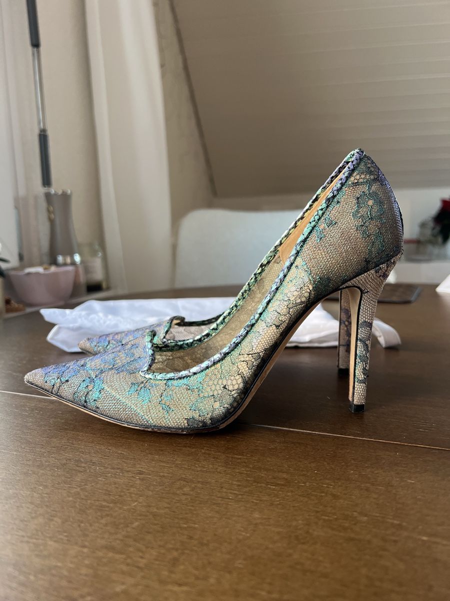 Jimmy Choo Damenschuhe: Jimmy Choo Spitzenpumps, High Heels Gr. 37 – Gebraucht aus Zürich von sellingmystuff1 1