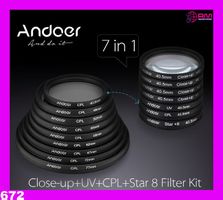 58mm|52mm UV Filter + CPL + Start8 + Close-up
