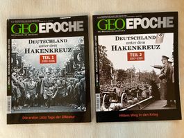 2x Geo Epoche, Deutschland unter dem Hakenkreuz, 1+2