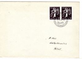 Landi 1939 ZD Nr. 226f auf Brief