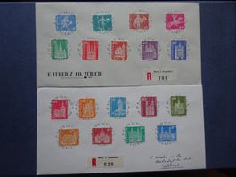 1960 Z-Nr. 355 -372 FDC mit ET-Voll