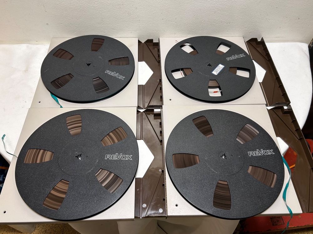 BASF PER 528 – 1/4" 730 m – Noyau AEG – Bande Magnétique Audio