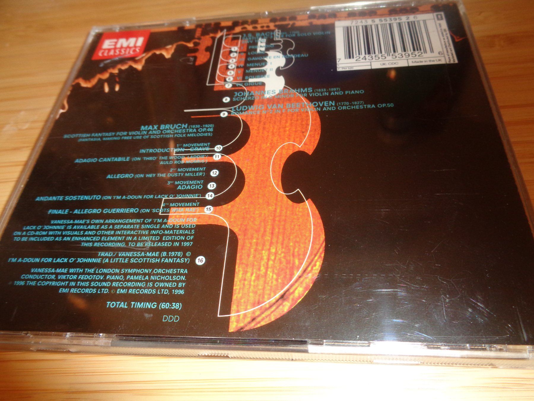 CD: Vanessa Mae - The Classical Album CD – Usato da Olten venduto da Disc-Ausverkauf 1