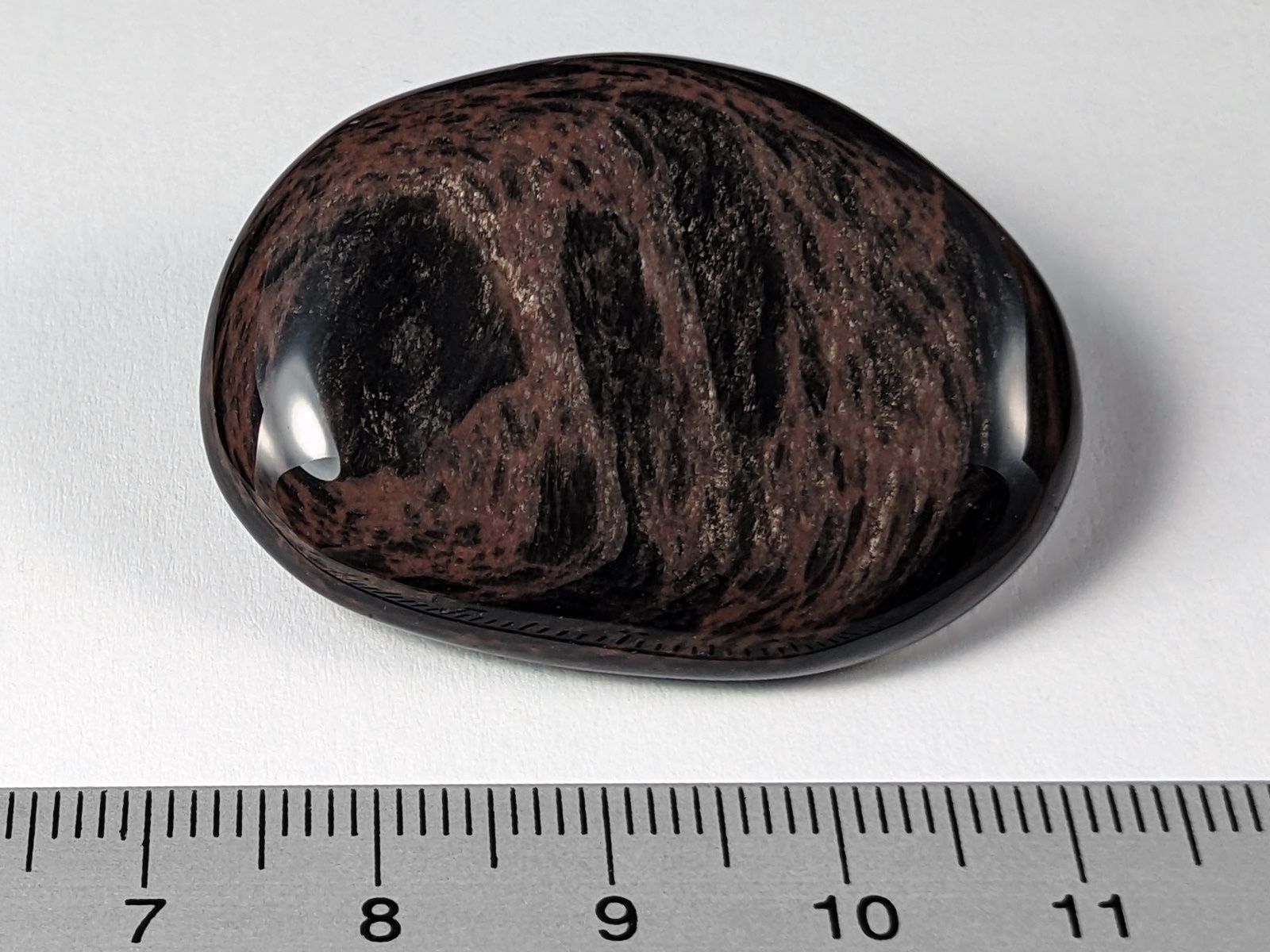 Minerali & Pietre curative: Kupfer Obsidian 40mm – Nuovo e nell'imballaggio originale da Meilen venduto da StoneGarden 1
