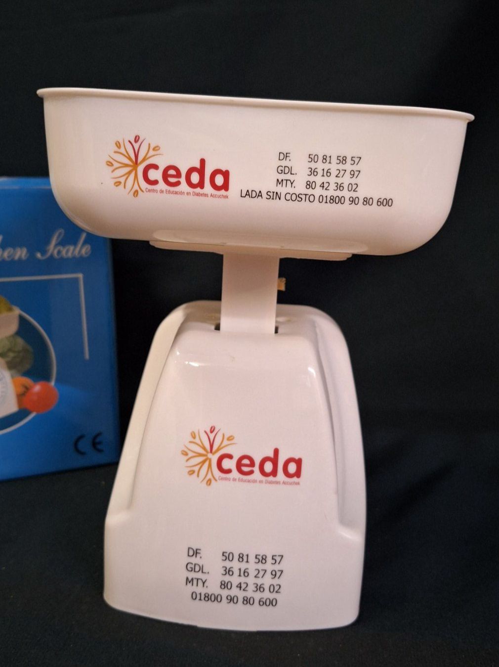 Küchenwaagen: Küchenwaage "Kitchen Scale", Kunststoff weiss bis 5 Kg. – Gebraucht aus Arlesheim von shopradl 3