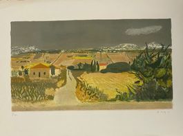 ADRIEN HOLLY LITHOGRAPHIE SIGNIERT NUMMERIERT