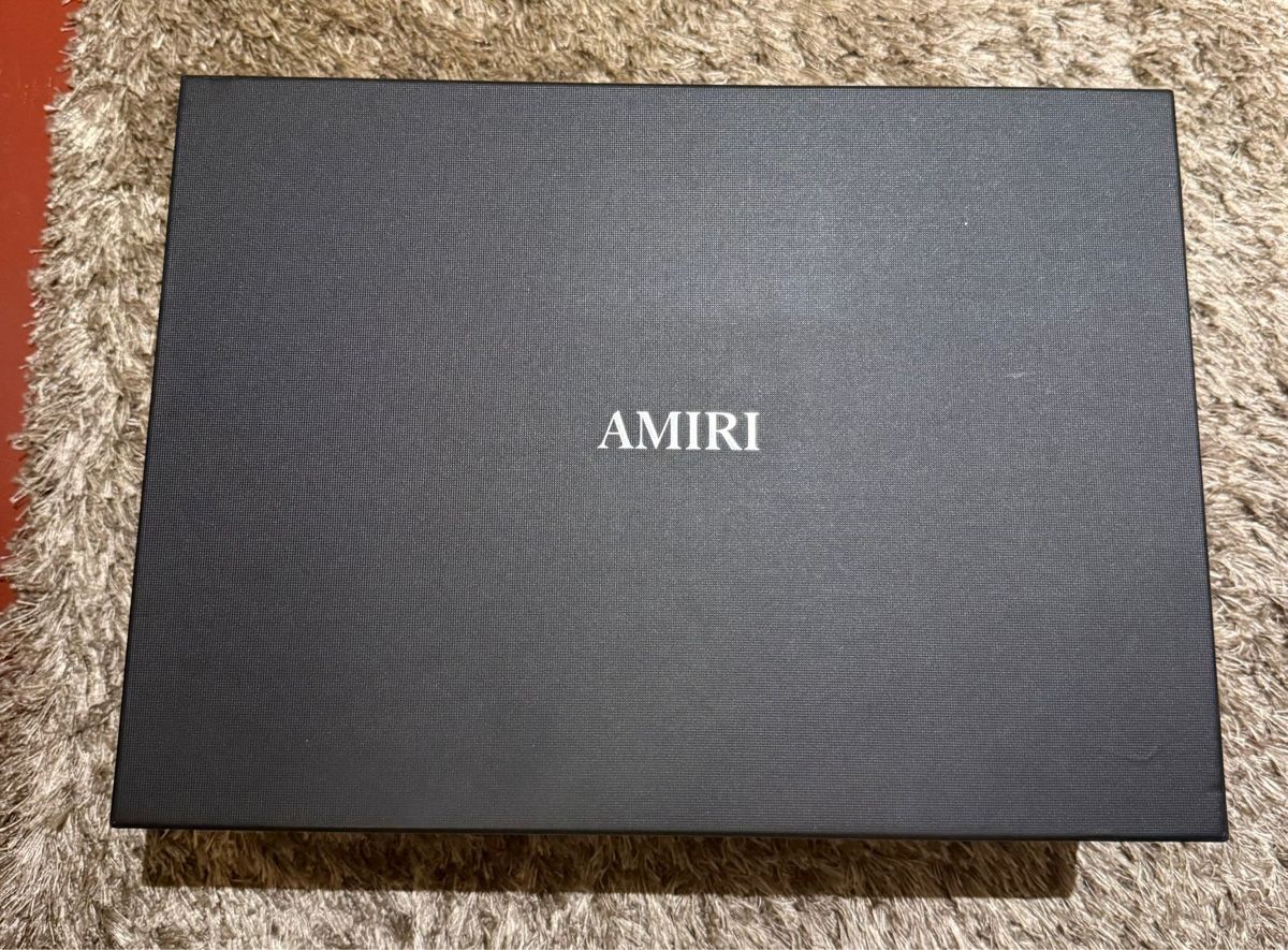 Amiri Herrenschuhe: Amiri Sneaker | Grösse 41, beige/schwarz/weiss – Neu und originalverpackt aus Küsnacht ZH von Wozdav 6