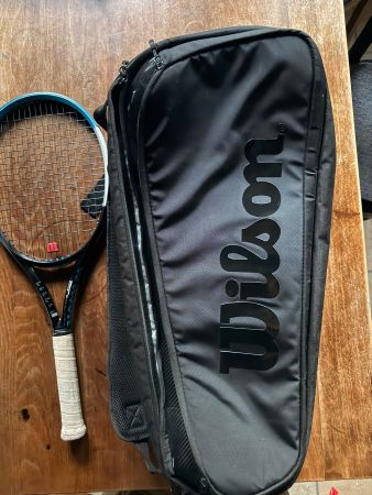 Tennisschläger mit Tasche