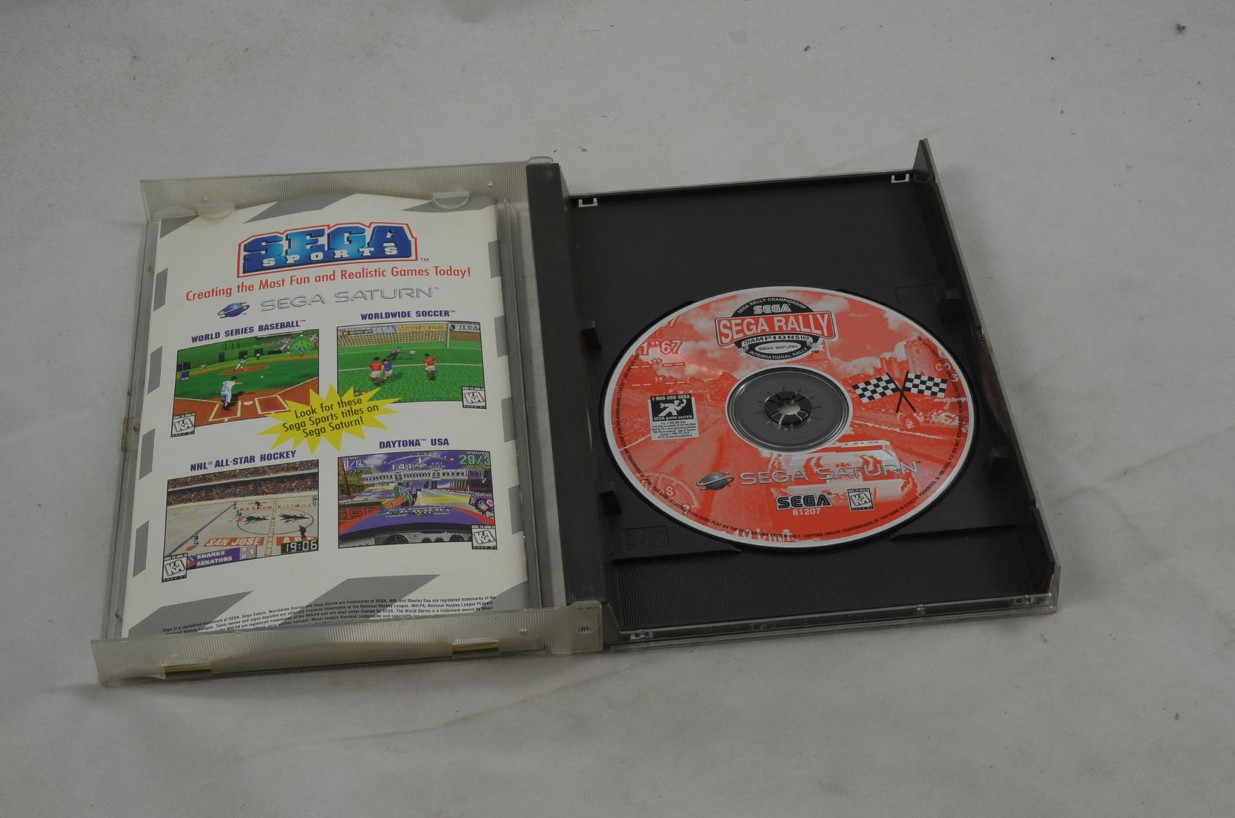 Giochi: Sega Rally Championship Sega Saturn – Usato da Buchs AG venduto da SellAndBuyX 2