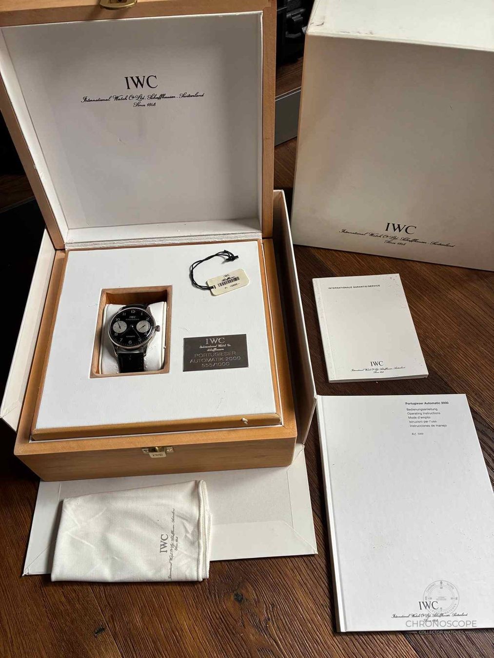 IWC Orologi: IWC Portugieser 2000 Automatic Limited Edition – Usato da Luzern venduto da ChronoScope6004 8