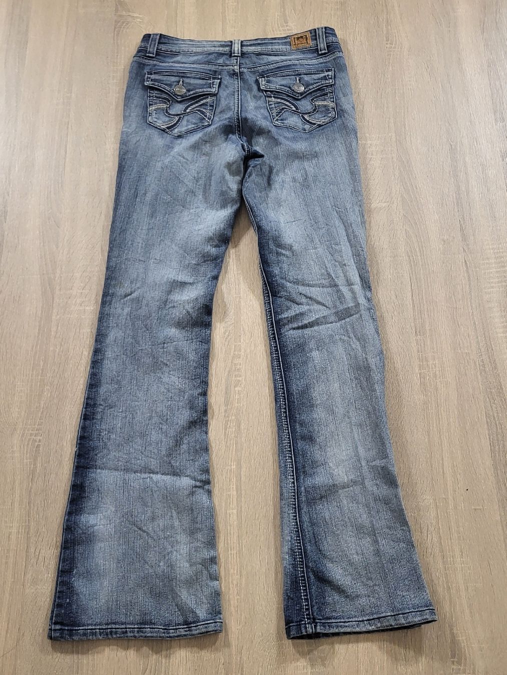 Jeans: Jean Lei bleu évasé bon état – Nuovo (secondo la descrizione) da Genève venduto da AndresValdez 2