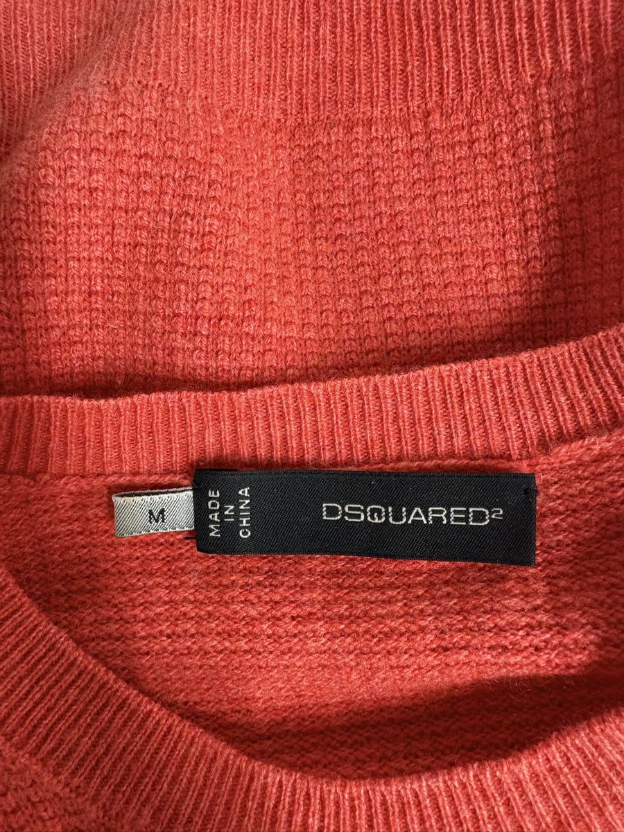 Dsquared2 Pullover & Sweatshirts: DSQUARED2 Kaschmir Wolle Pullover Gr. S/M rot Strickpullover – Neu (gemäss Beschreibung) aus Regensdorf von secondchancefashion 5