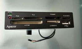 Multi-Cardreader + USB 2.0 Front /intern 3.5" – Top Zstand!