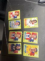 Panini FIFA World Cup Aufkleber, 7 Stk, top Zustand.