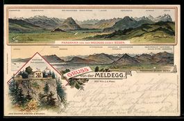 Litho Meldegg, Gasthaus zur Meldegg J. N