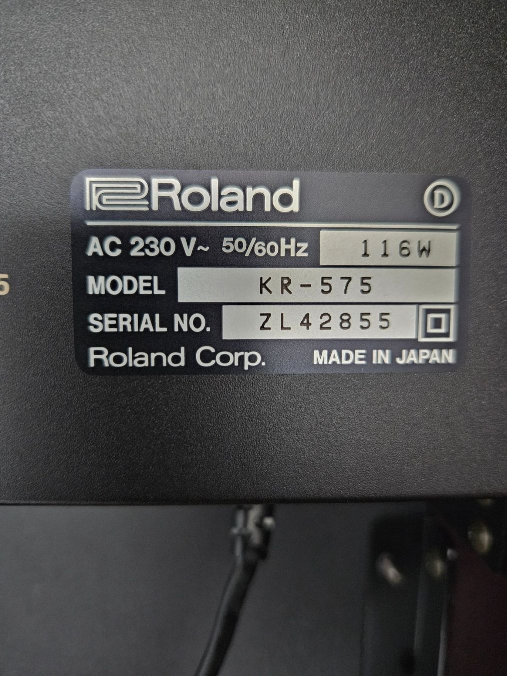 Roland Strumenti musicali: e-Piano Roland KR 575 – Usato da Cham venduto da nimic01 8