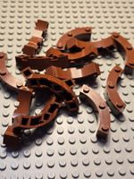 LEGO 8x vierter Kreis 4x4 (48092) rotbraun
