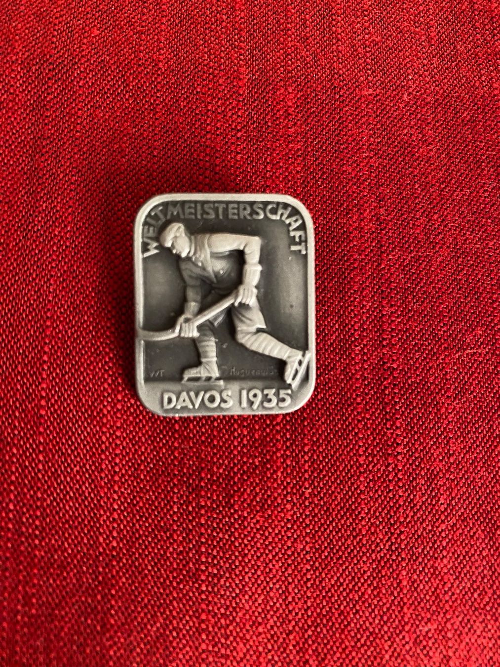 Médailles: WELTMEISTERSCHAFT EISHOCKY DAVOS 1935 – D'occasion à Stein AR par claire009