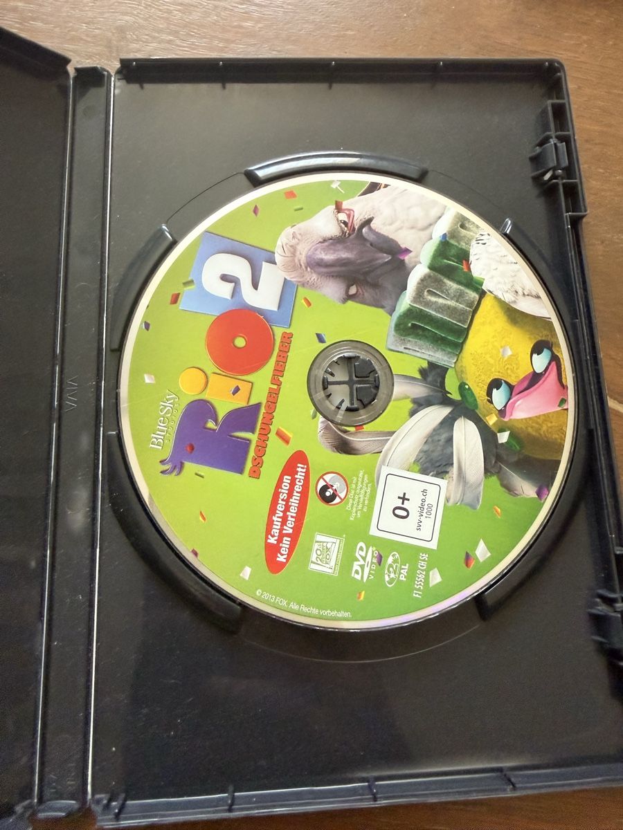 Tutti i DVDs: DVD Rio 2 Dschungelfieber Blue Sky  – Usato da St.Gallen venduto da Wvuvuosa 1