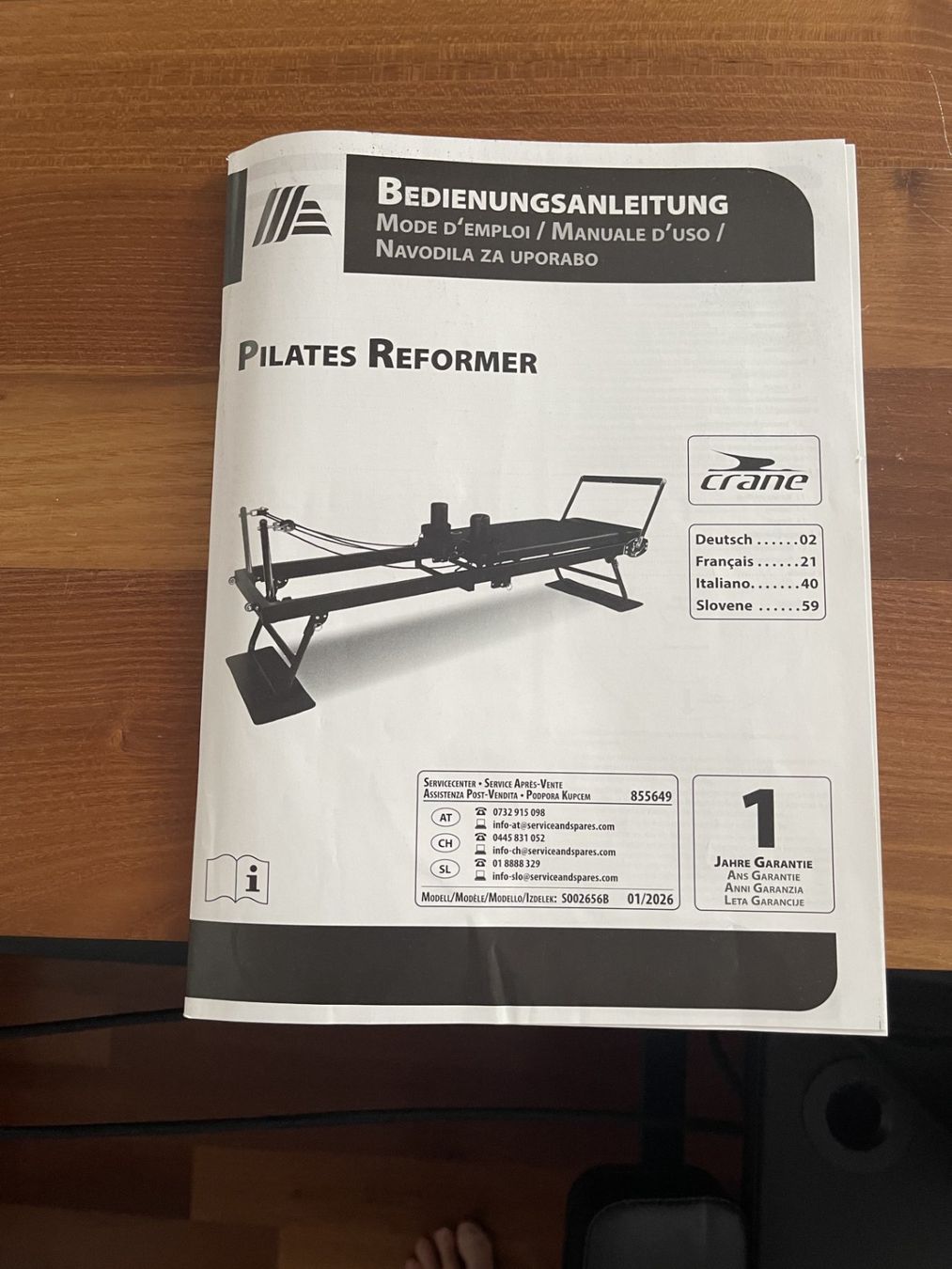Hometrainer: Pilates Reformer – Neu (gemäss Beschreibung) aus Basel von luci1961 6