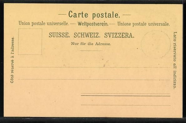 Ansichtskarten: Litho Flüelen, Uferpartie mit Bergen im – Gebraucht aus Berlin von bartko-reher 1