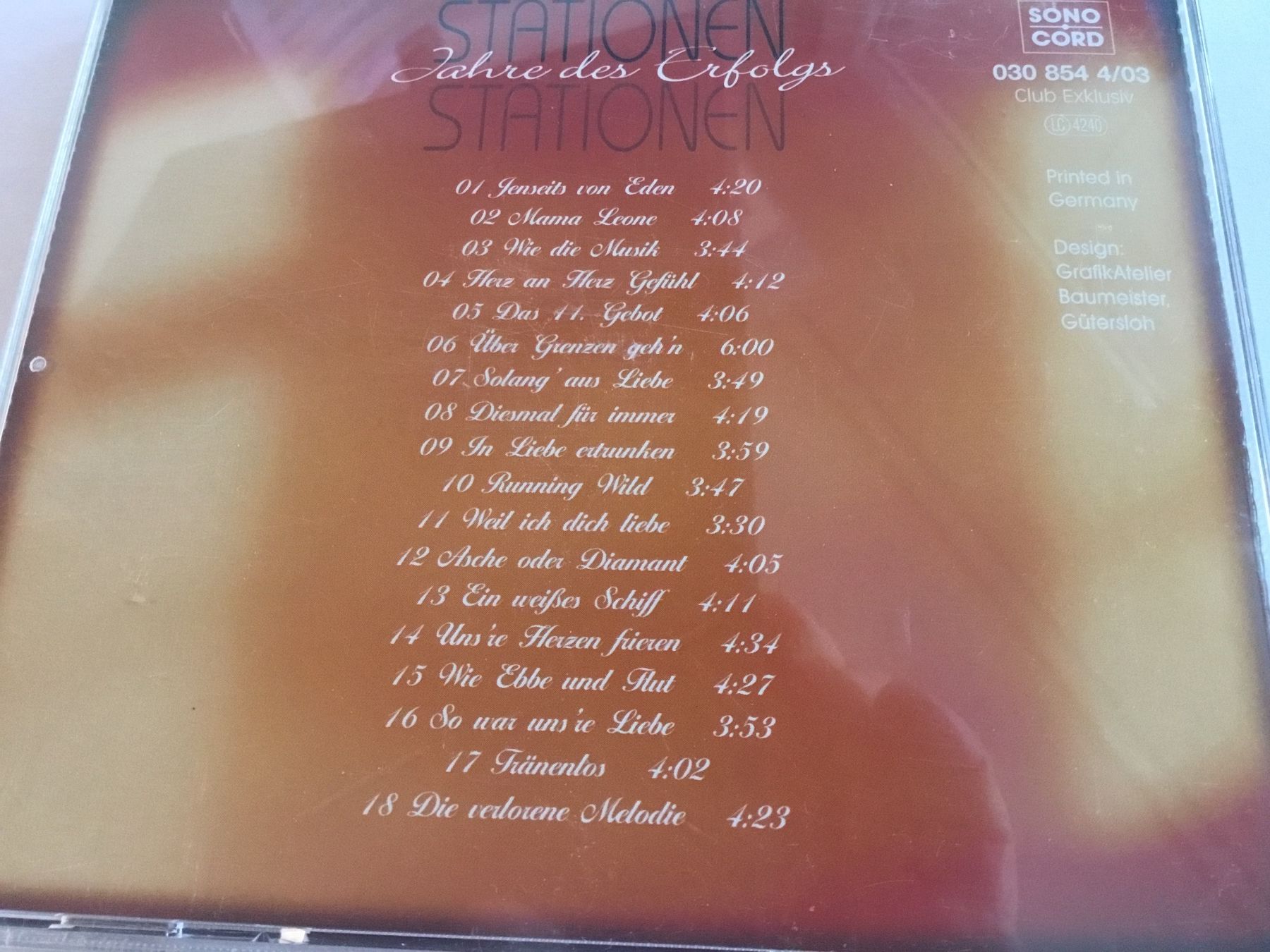 CD: Drafi Deutscher - Stationen - CD  lll – Usato da Thierachern venduto da sweden08 1